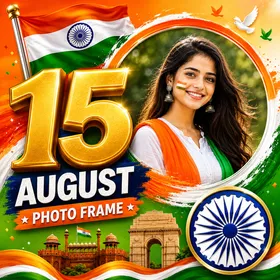 ícone de 15 August Photo Frames 2026