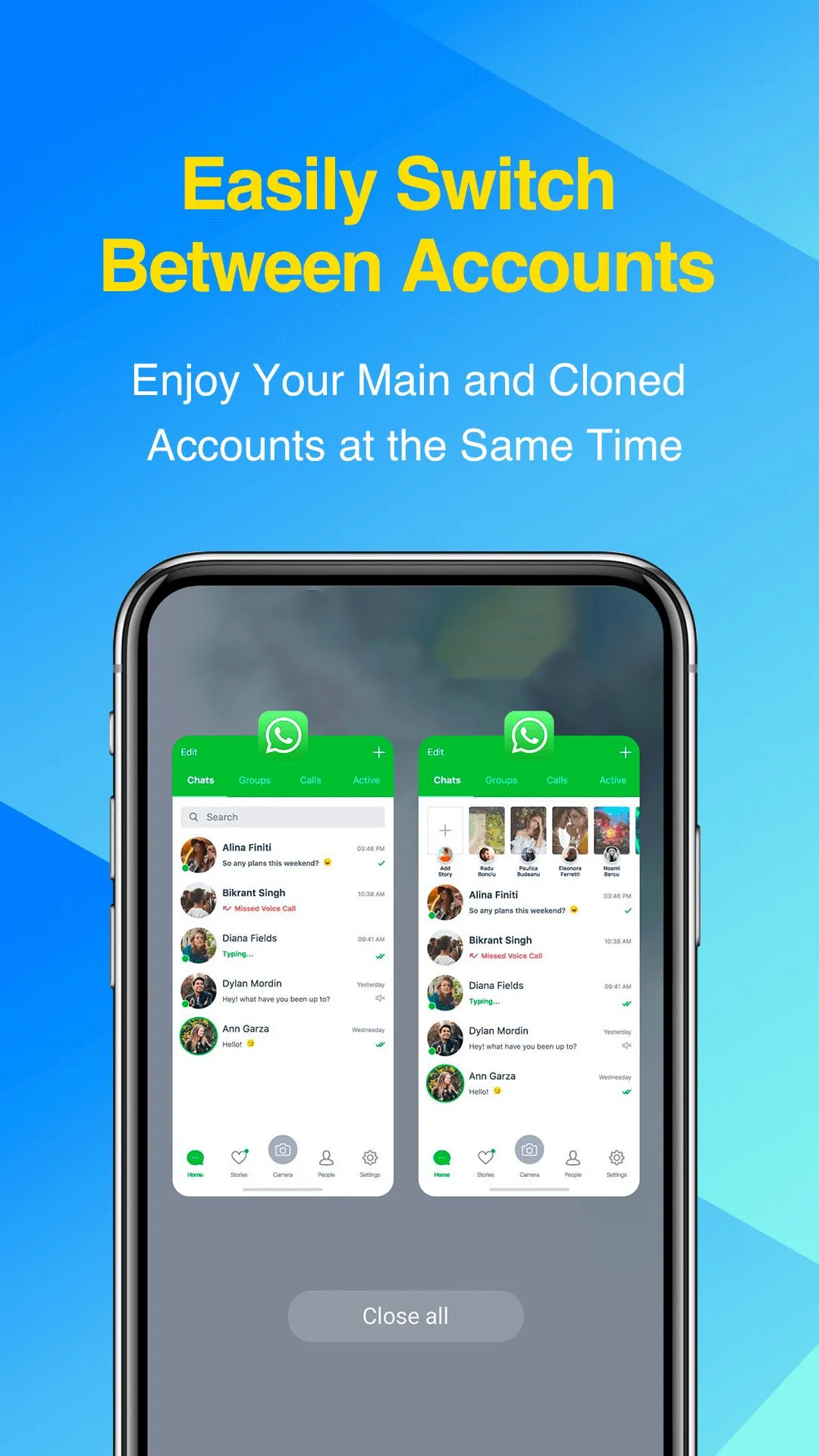 2Accounts screenshot 2