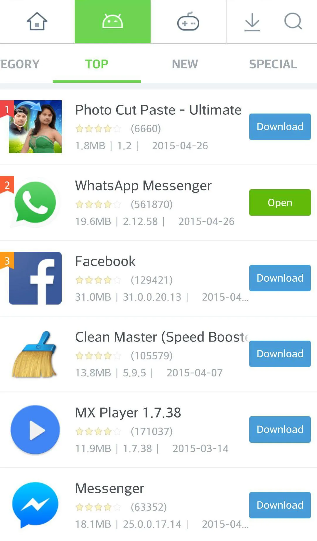 9Apps screenshot 2