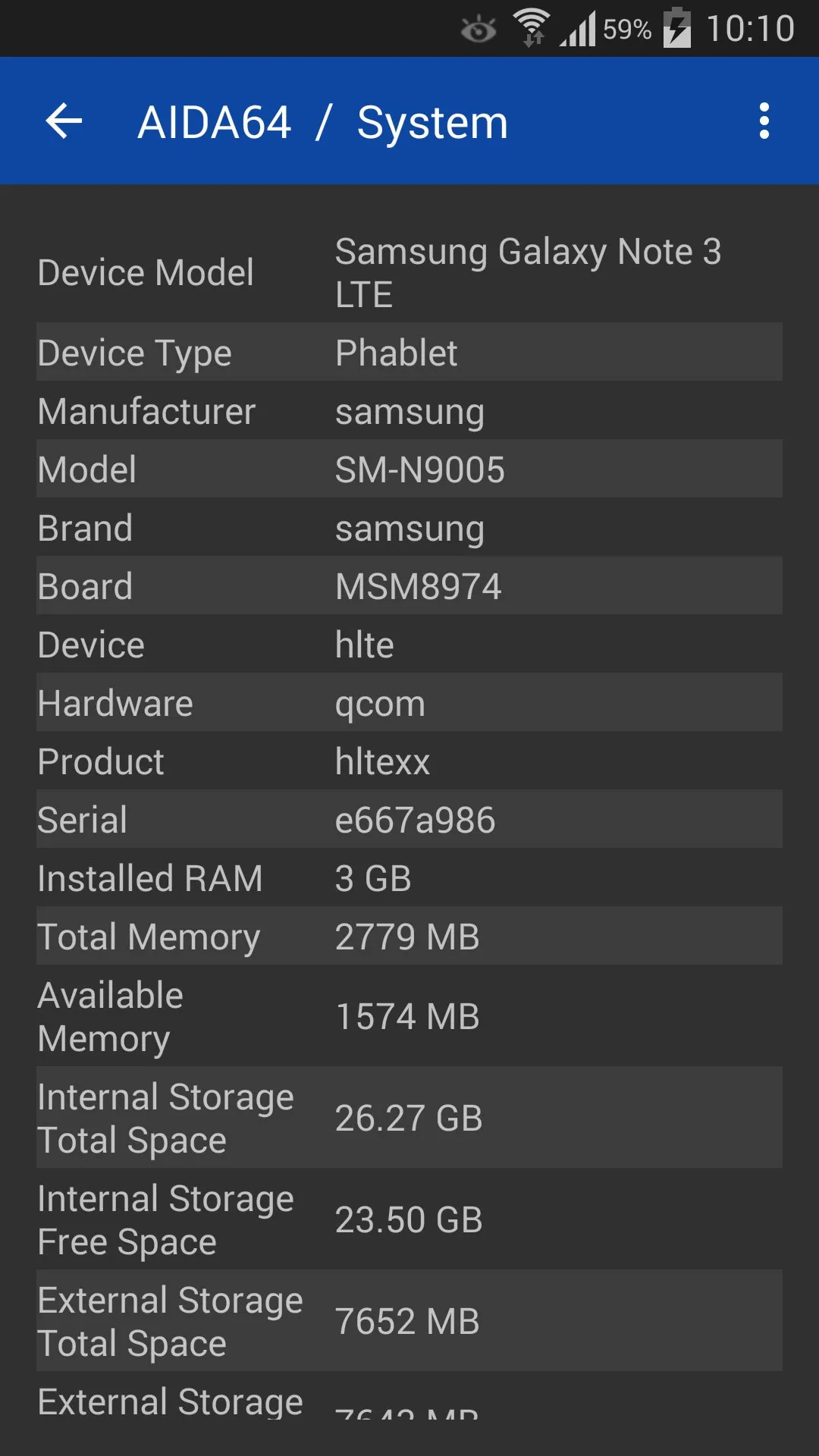 AIDA64 screenshot 1