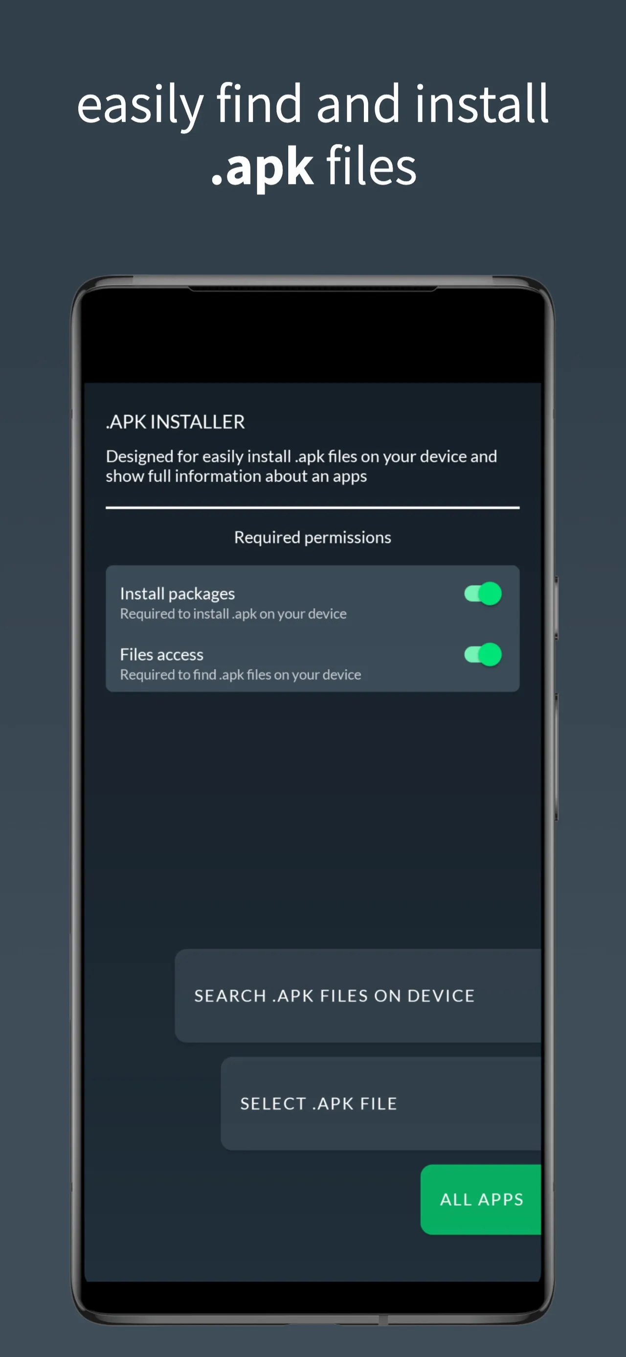 Apk Installer screenshot 1