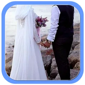 Beautiful Muslim Couples DPApp icon