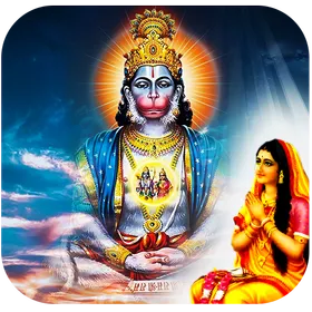 Blessing Hanuman icon