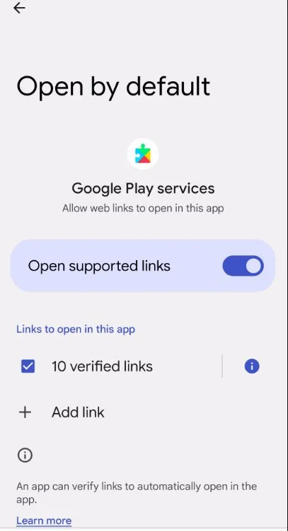 Google Play services screenshot 6