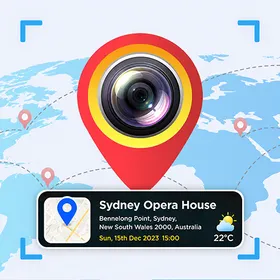 GPS Camera: Map & Location icon