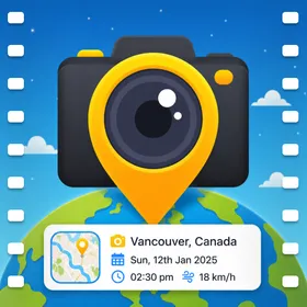 GPS Map Camera icon