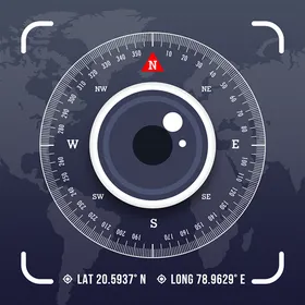 ícone de GPS Map Camera Lite