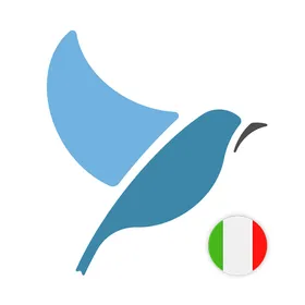 ikon Belajar Bahasa Italia. Bercakap Bahasa Italia.
