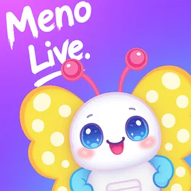 Meno -Live Stream & voice Chat icon