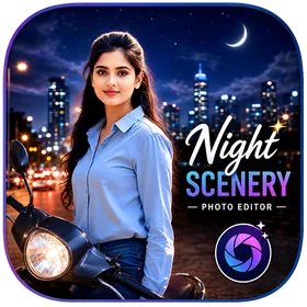 ícone de Night Scenery Photo Editor