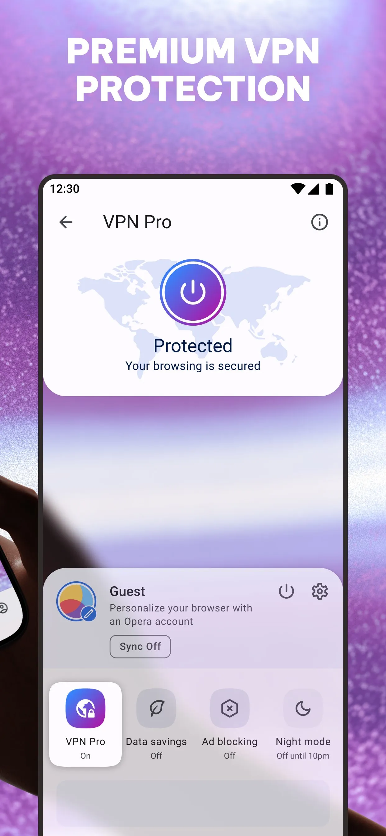 Opera screenshot 2