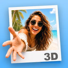 Photos 3D icon