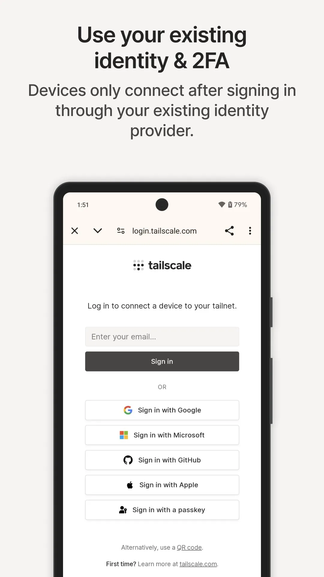 Tailscale screenshot 2