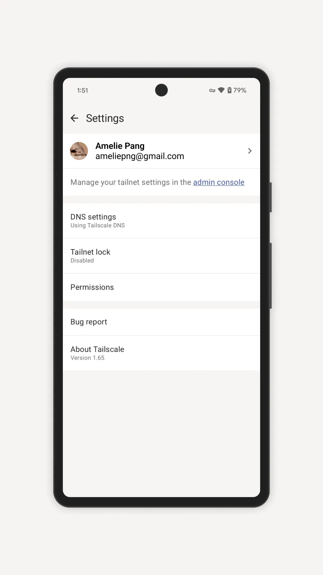 Tailscale screenshot 3