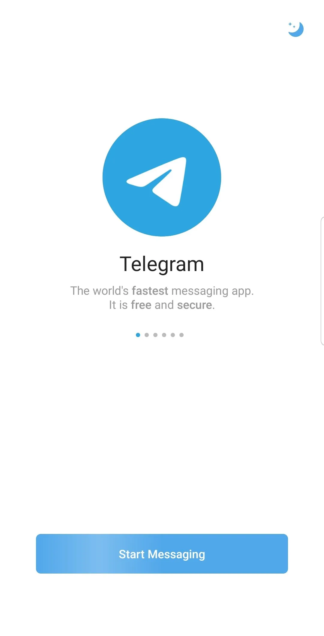 Telegram tangkapan 1