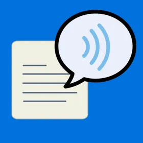 ícone de Text2Speech