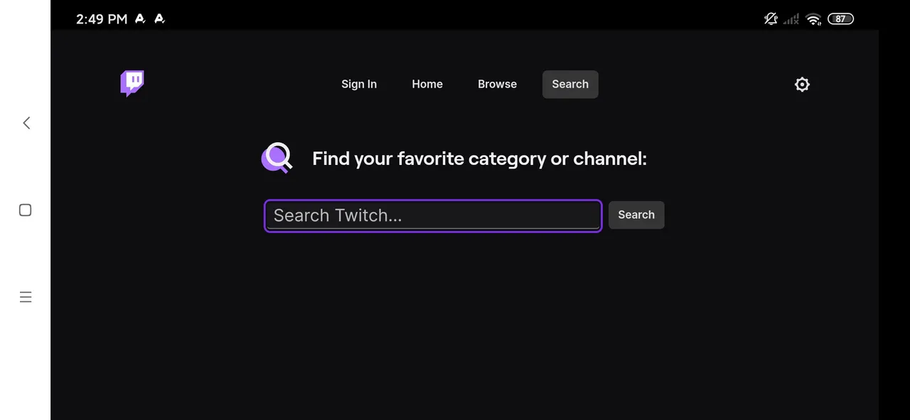 Twitch screenshot 1