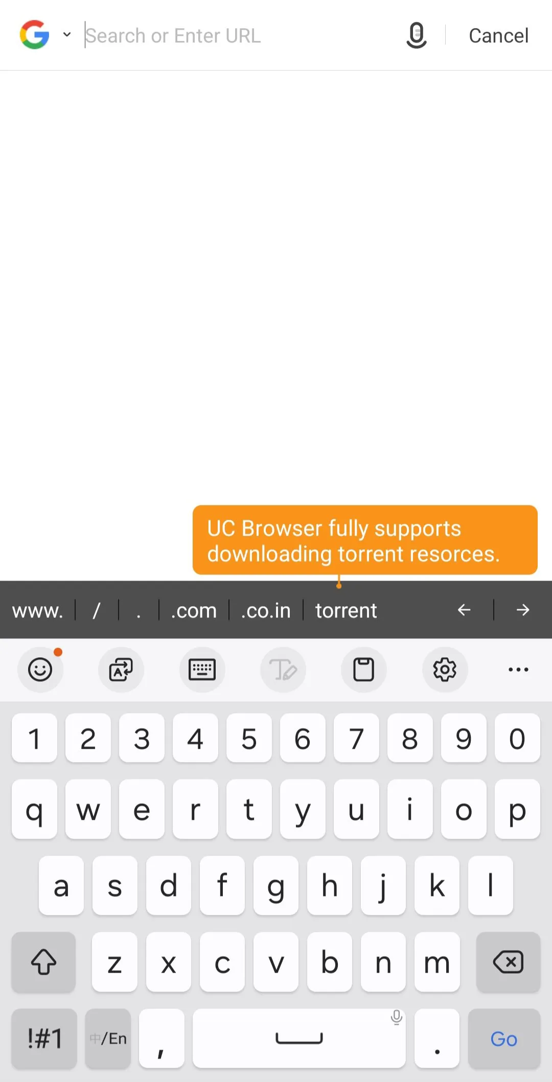 UC Browser screenshot 4