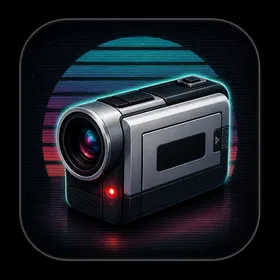 VHS & Video8 Vintage Retro Cam icon
