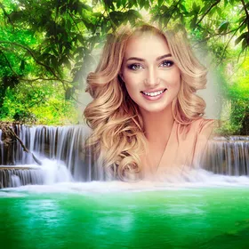 Waterfall Photo Frames icon