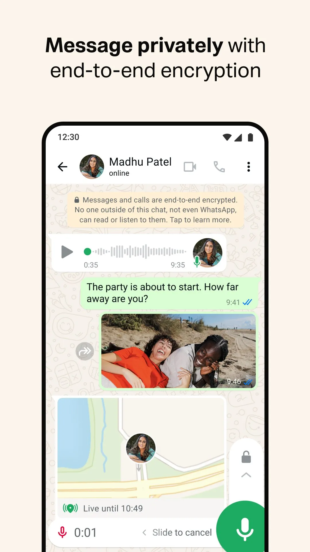 WhatsApp Messenger screenshot 2