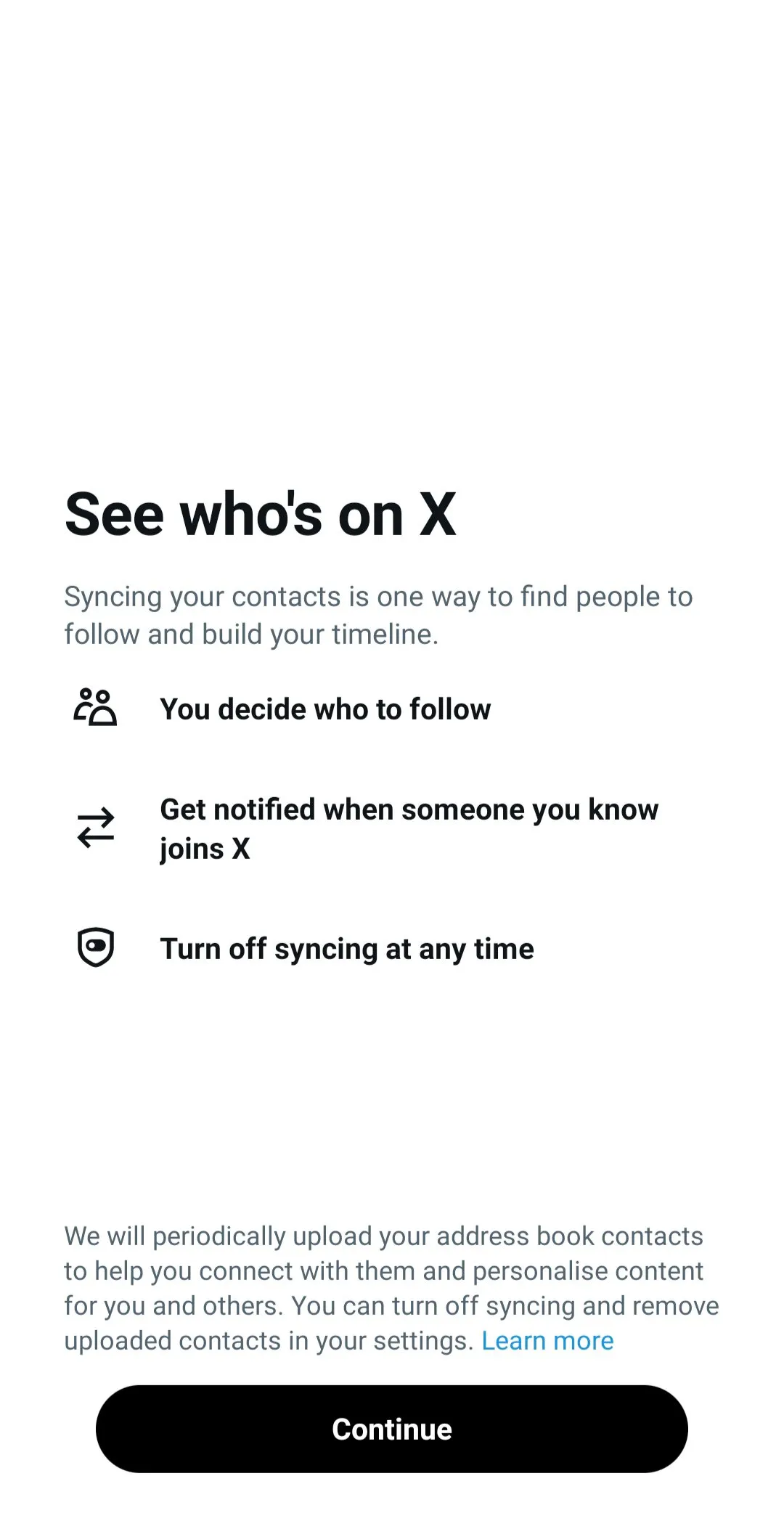 X screenshot 3