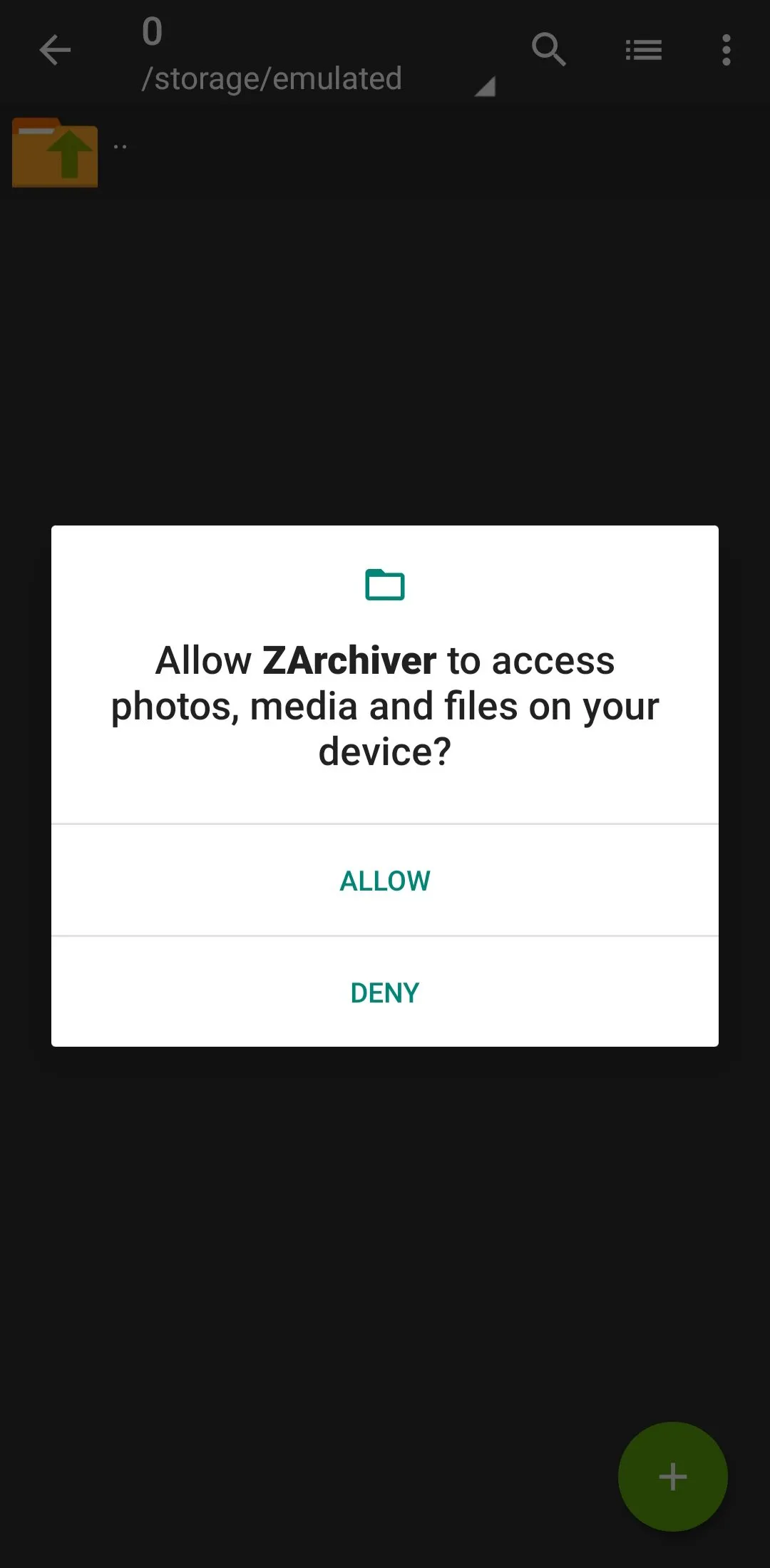 ZArchiver screenshot 1