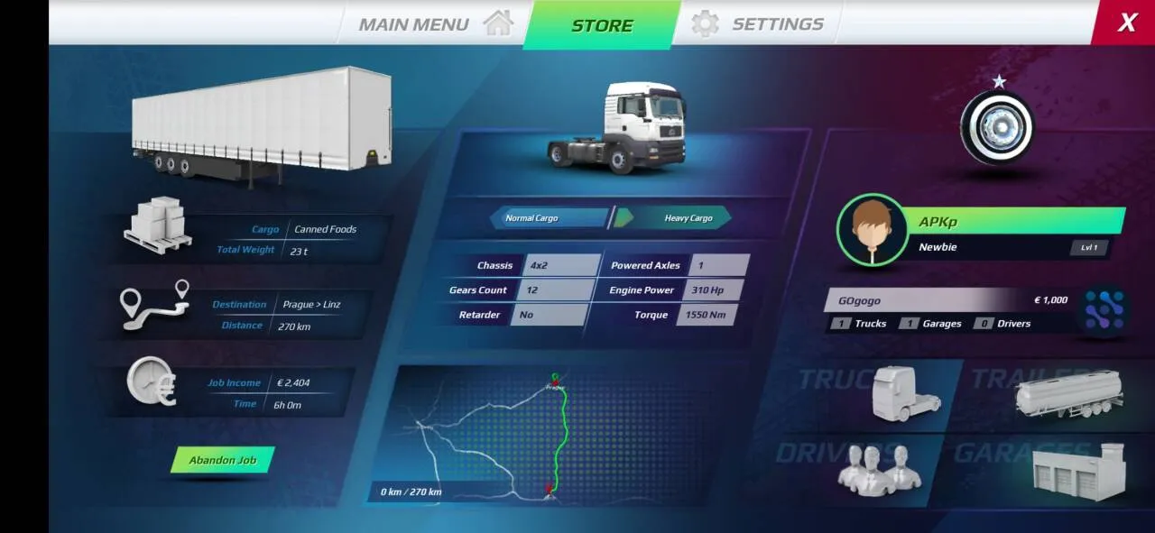 Truckers of Europe 3 screenshot 4